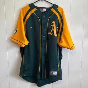OAKLAND ATHLETICS ‘A’s baseball vintage jersey size L